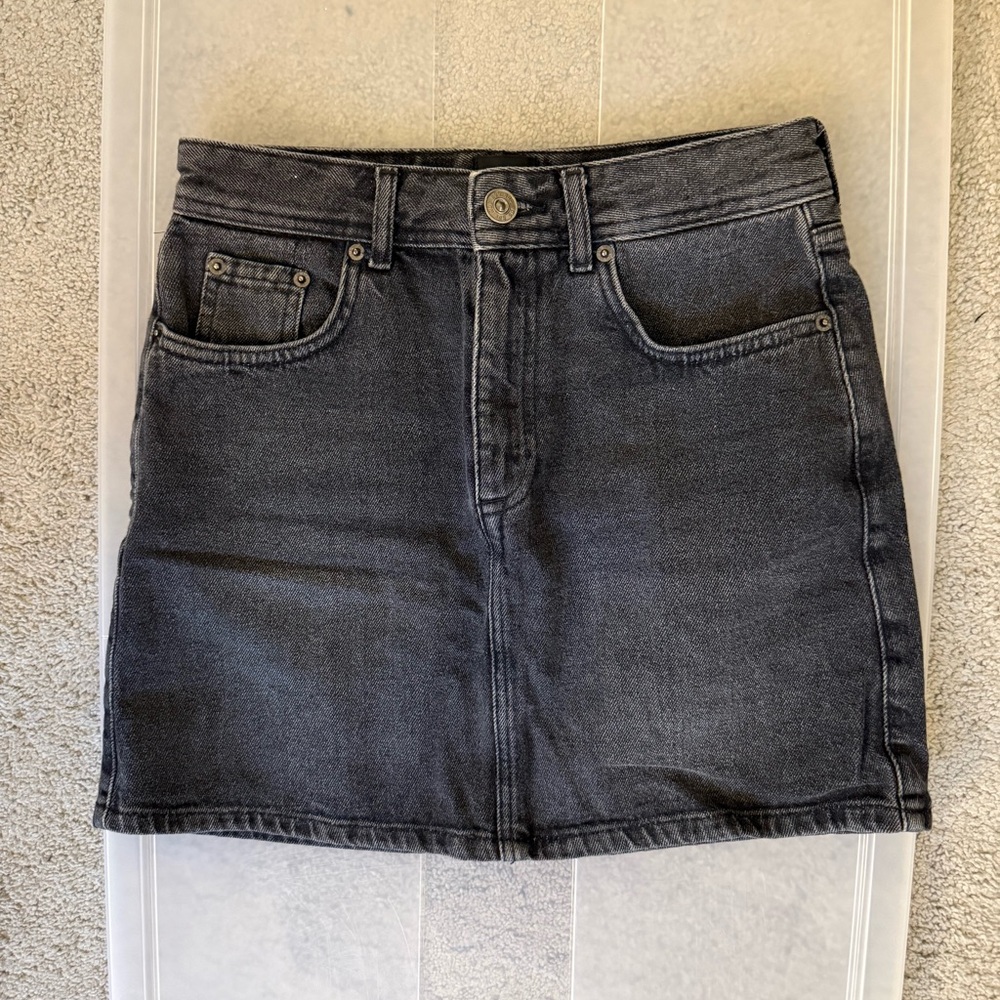 BDG Charcoal Mini Skirt